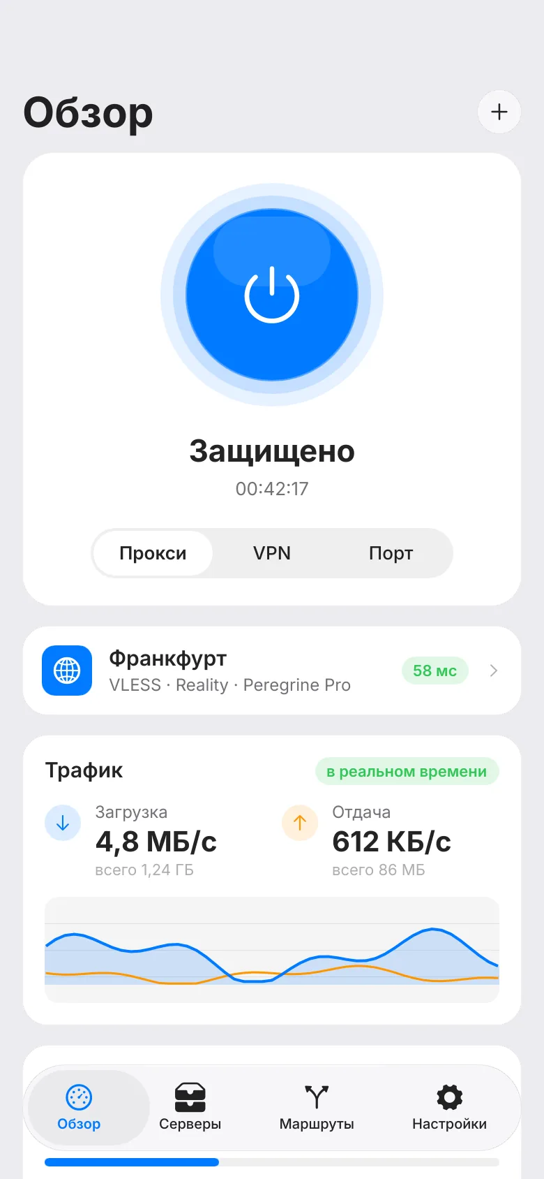 Peregrine для Android